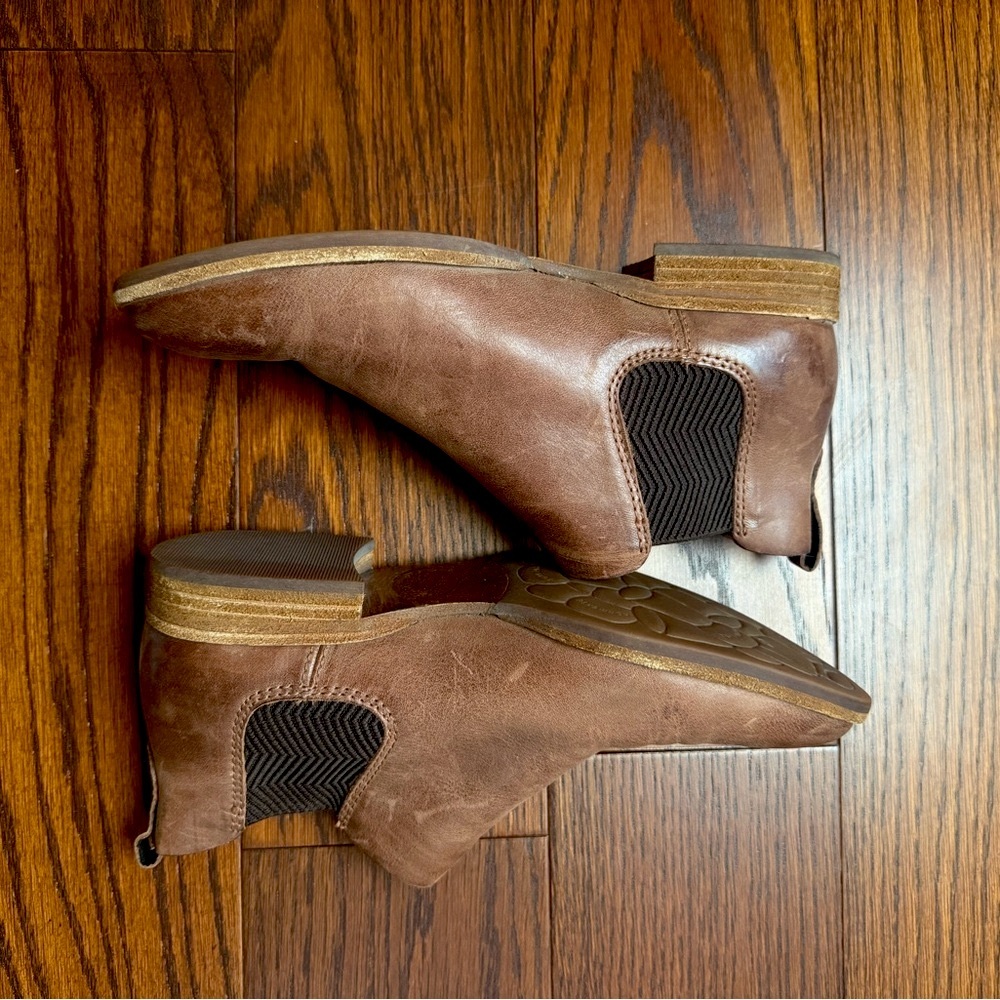 Kork-Ease Brown Leather Boots - Picture 2 of 4